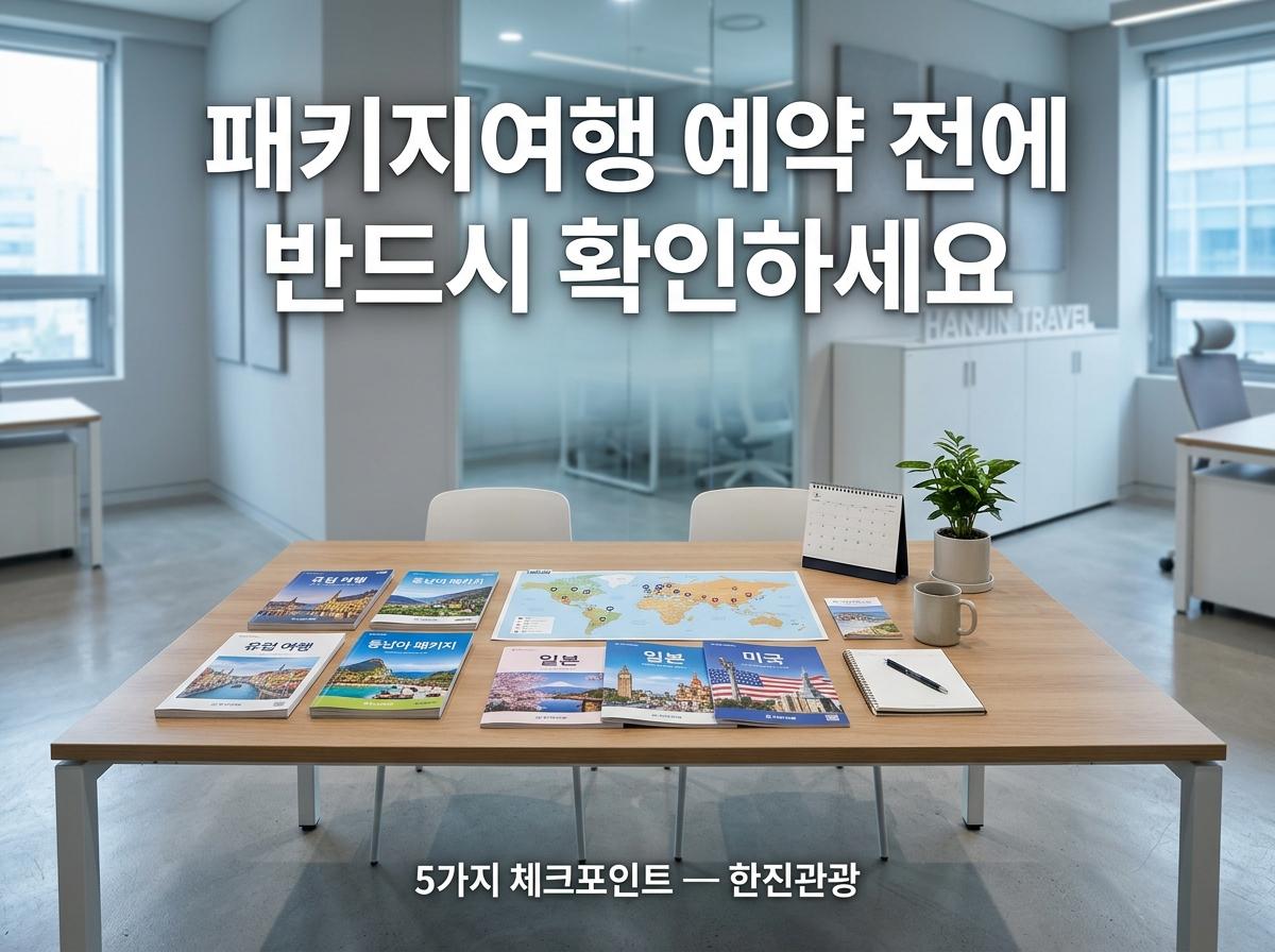 패키지여행 예약 전에 이것만 모르면 100만 원도 날릴 수 있어요 — 15년 경력 전문가의 솔직한 고백