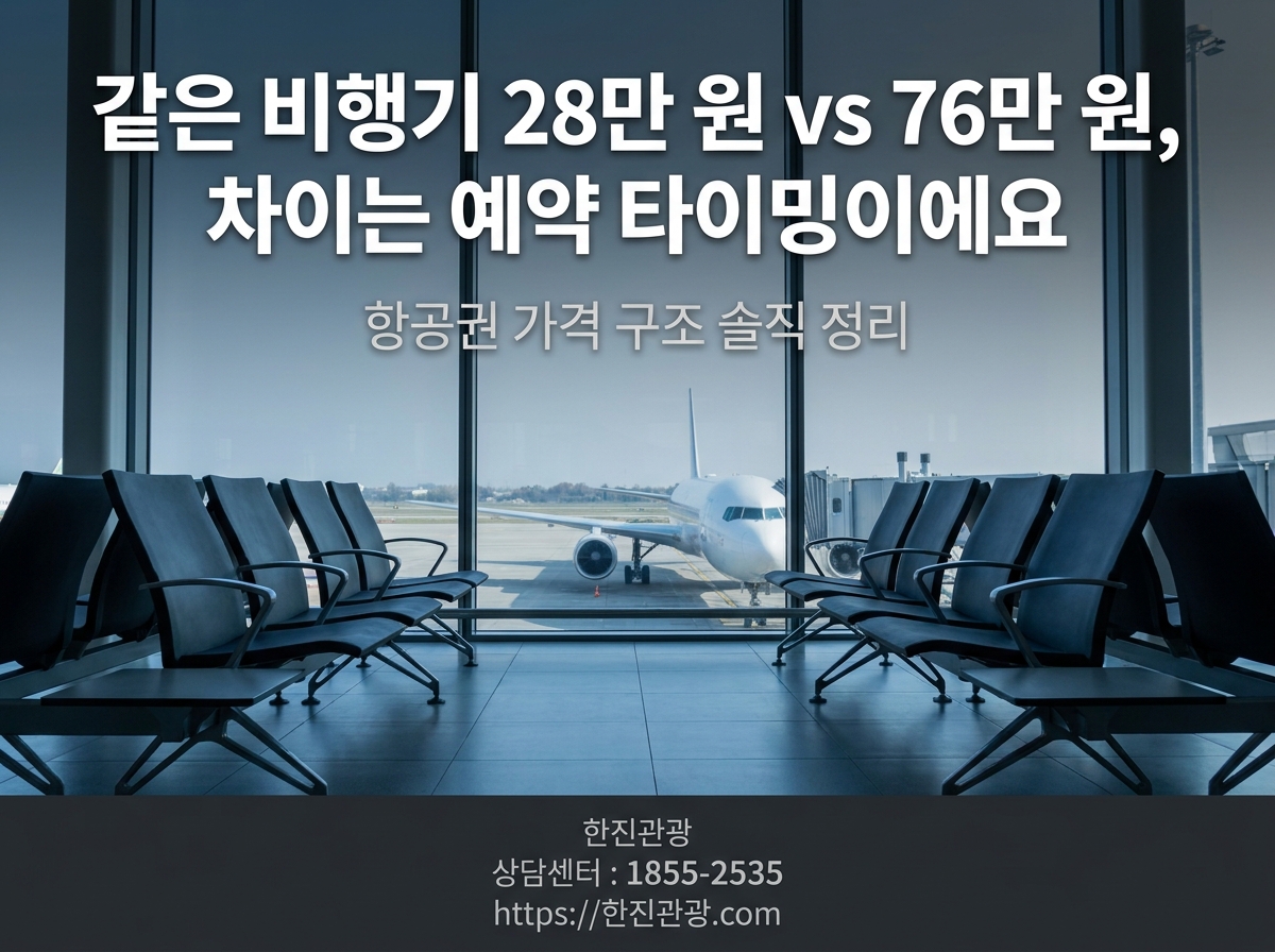 항공권 예약 타이밍 완벽 가이드 — 한진관광