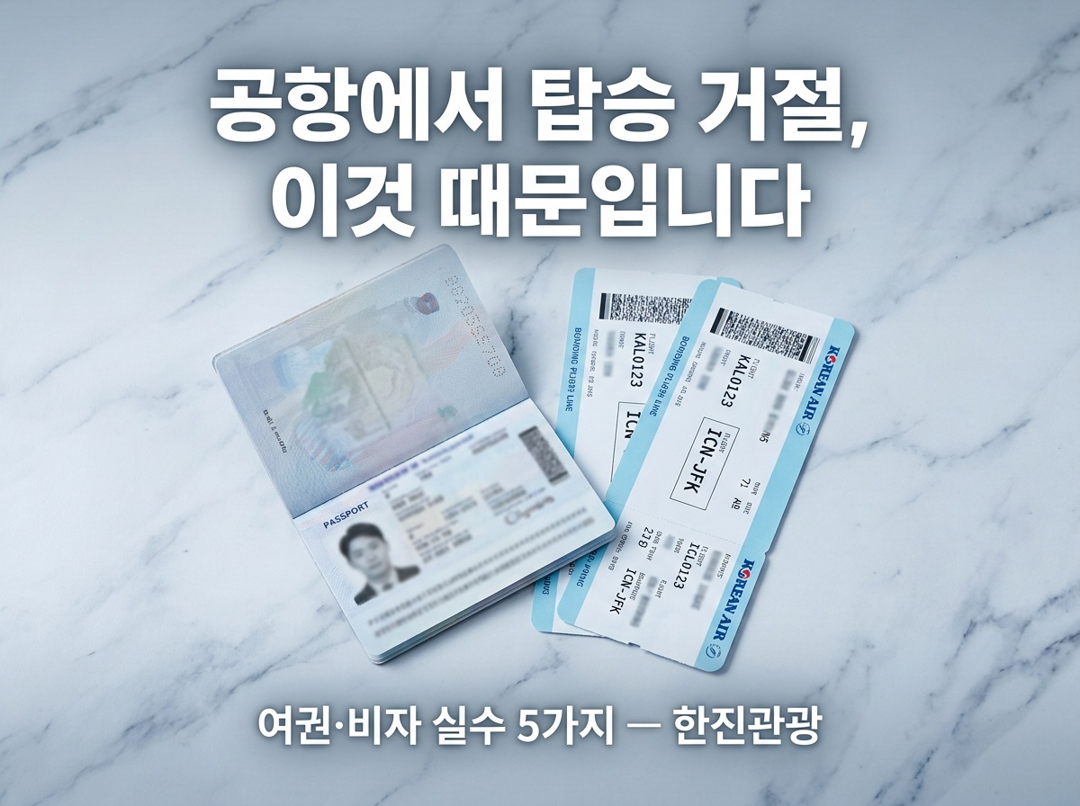 해외여행 전 여권 비자 확인 체크리스트