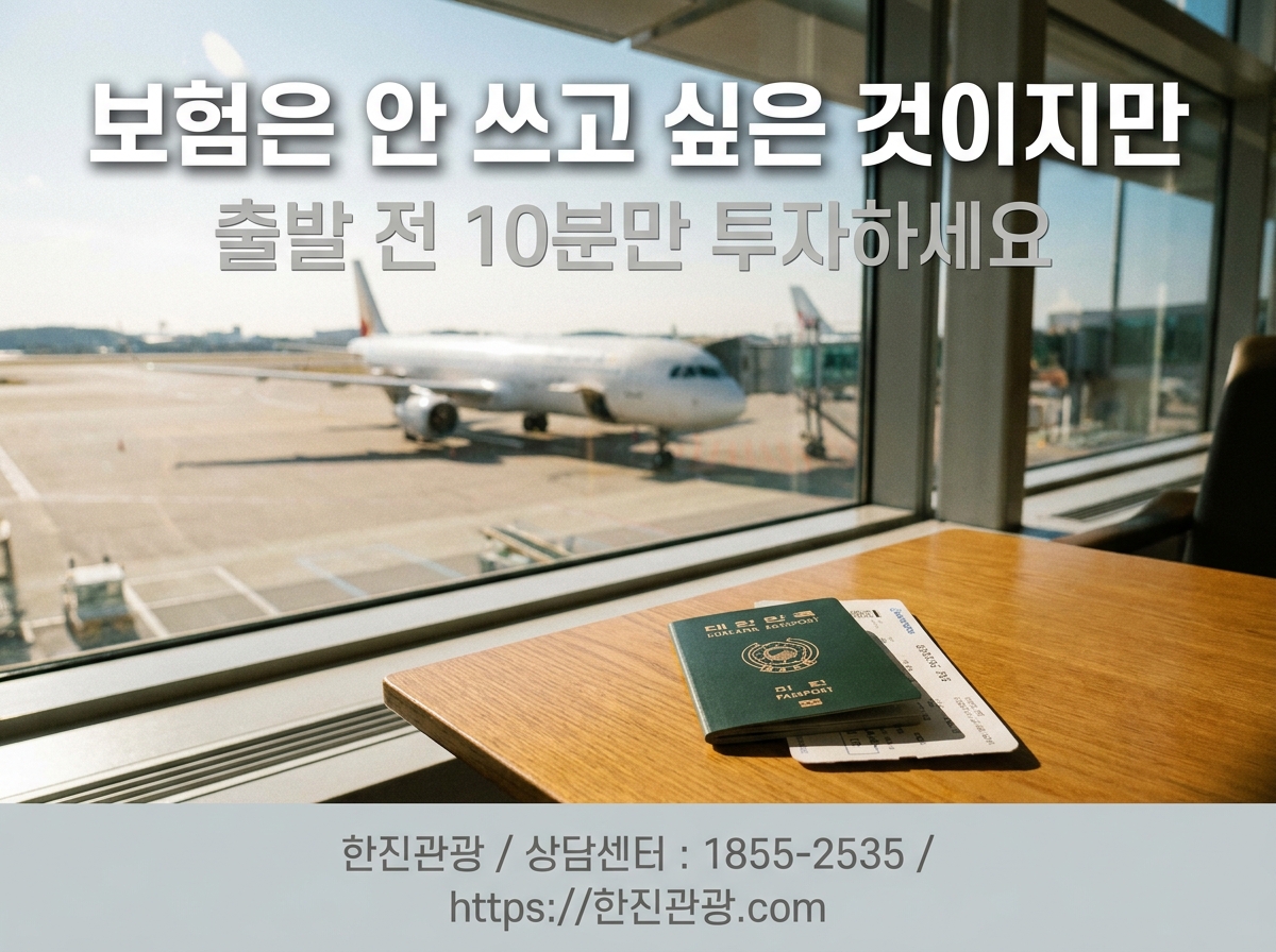 여행 떠나기 전 한 번만 더 확인하세요 — 한진관광